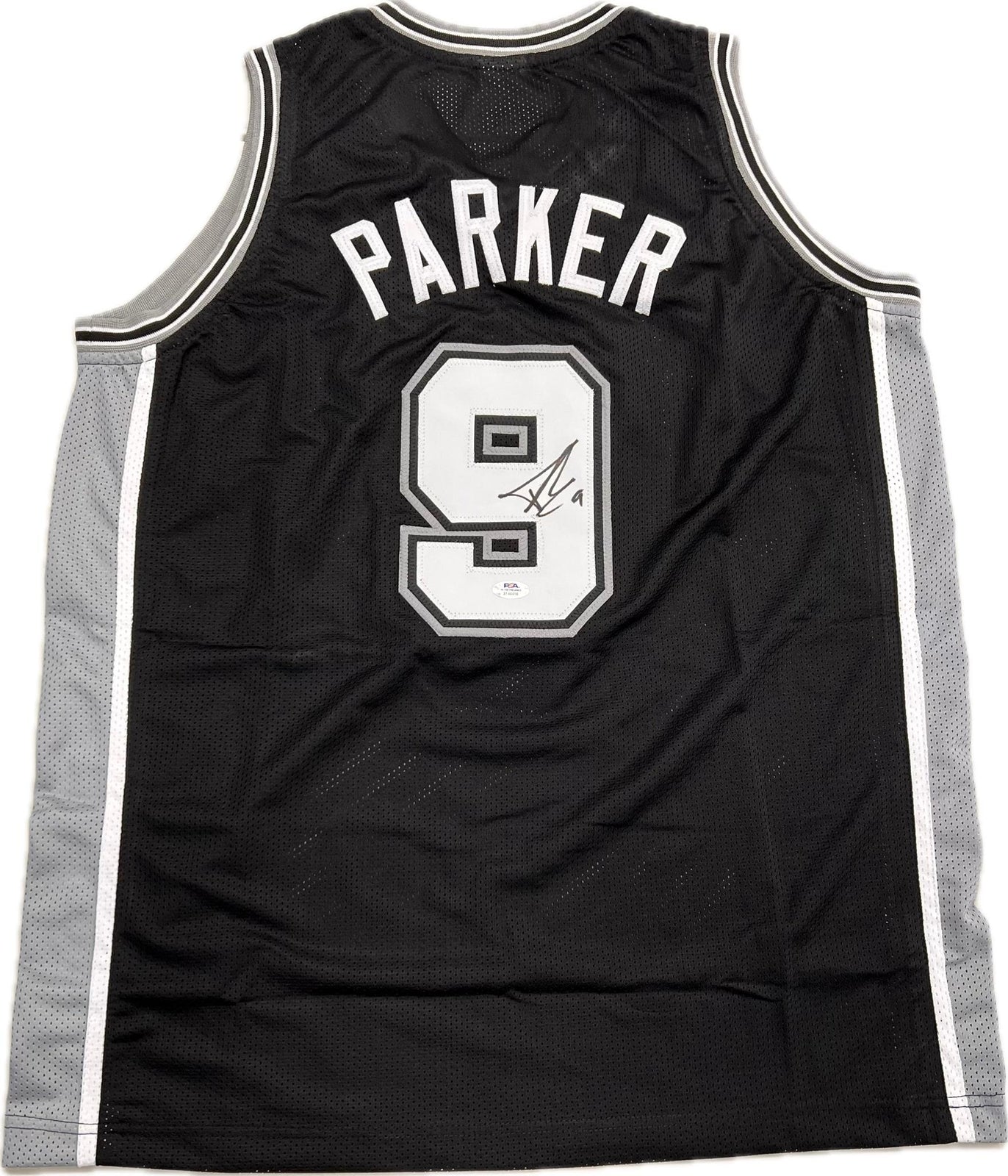 Tony Parker signed jersey PSA/DNA San Antonio Spurs Autographed