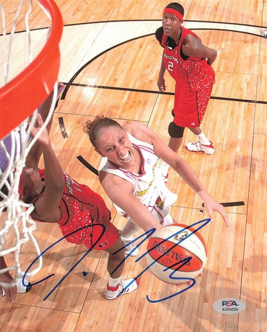 Diana Taurasi Signed 8x10 photo PSA/DNA WNBA Autographed