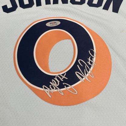 Keldon Johnson signed jersey PSA San Antonio Spurs Autographed