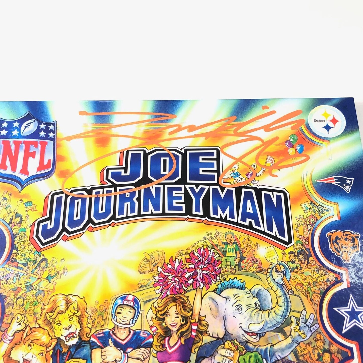 Zach Miller Signed Book PSA/DNA Joe Journeyman