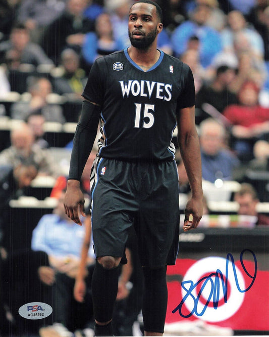 Shabazz Muhammad signed 8x10 photo PSA/DNA Minnesota Timberwolves Autographed