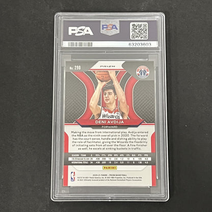 2020 Panini Prizm #290 Deni Avdija PSA 10