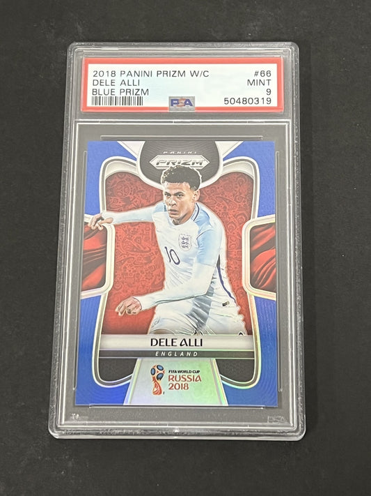 2018 Panini Prizm World Cup #66 Dele Alli PSA 9
