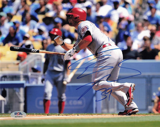 Devin Mesoraco signed 8x10 photo PSA/DNA Cincinnati Reds Autographed