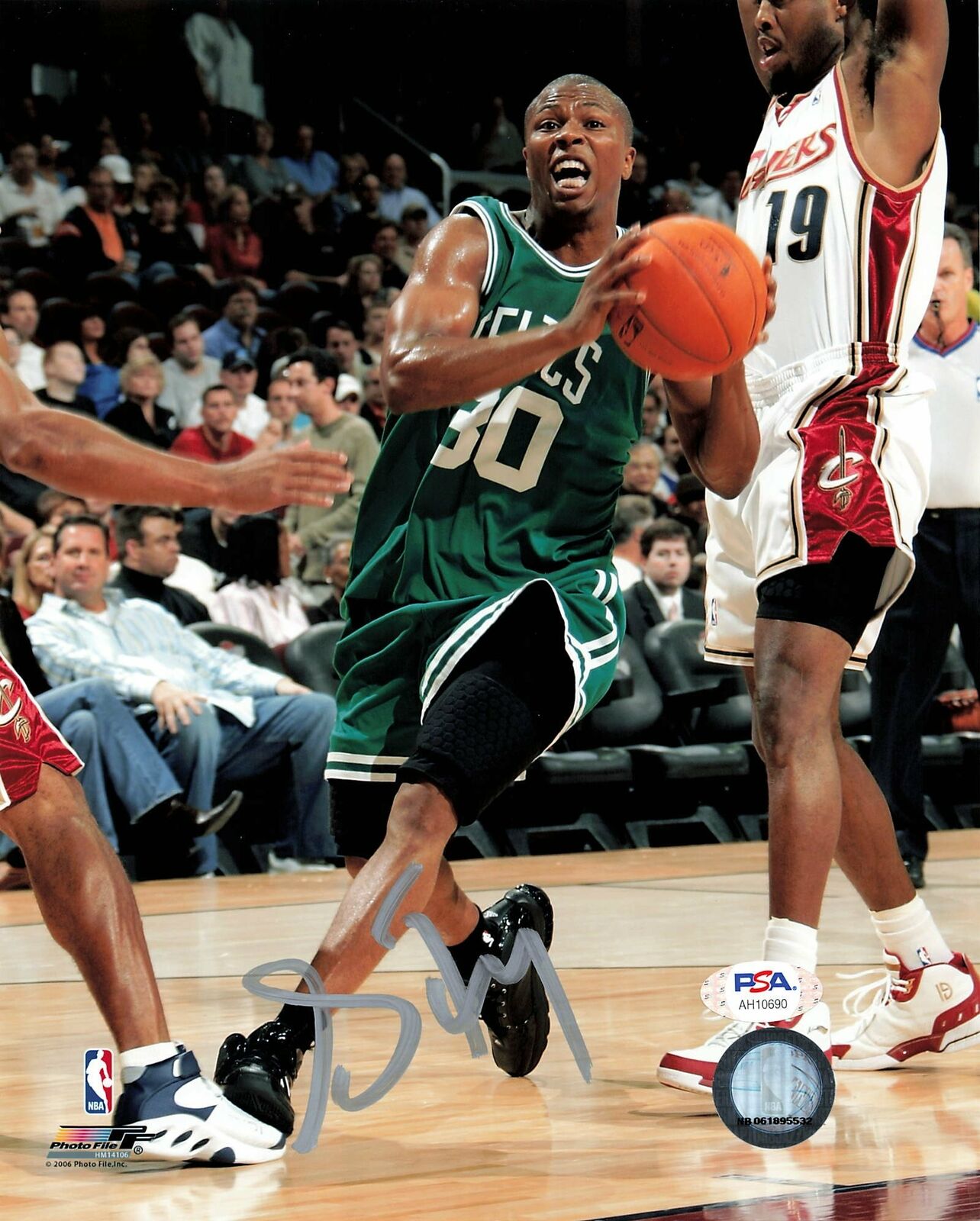 Sebastian Telfair signed 8x10 photo PSA/DNA Boston Celtics Autographed