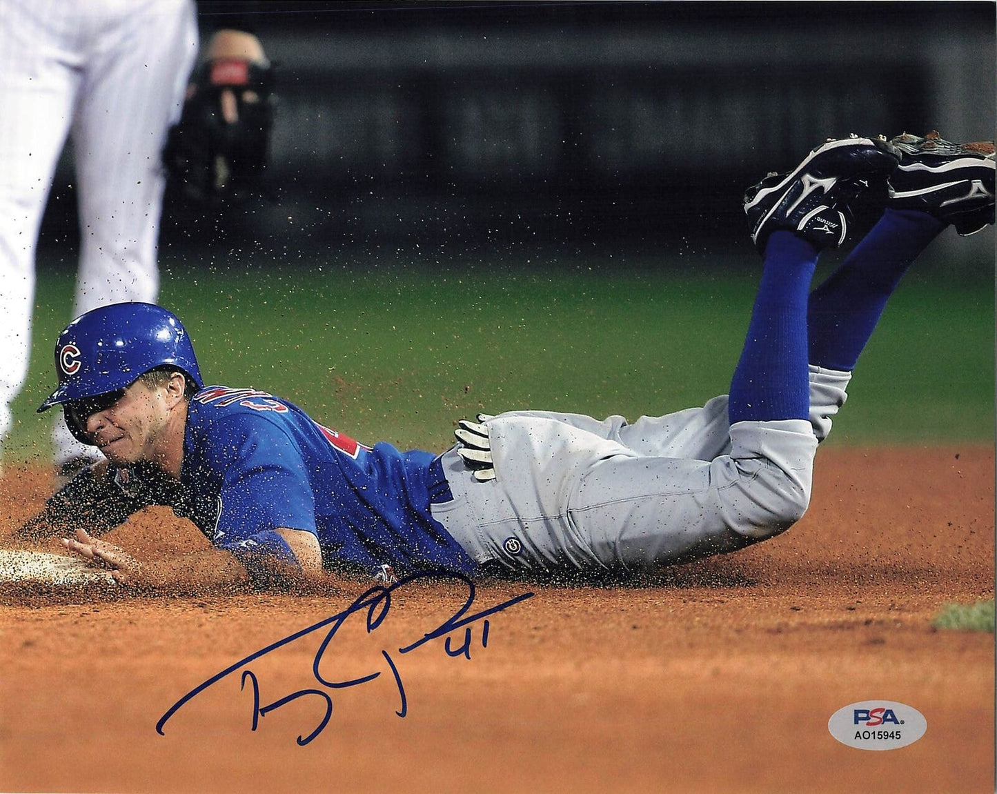 TONY CAMPANA signed 8x10 photo PSA/DNA Chicago Cubs Autographed