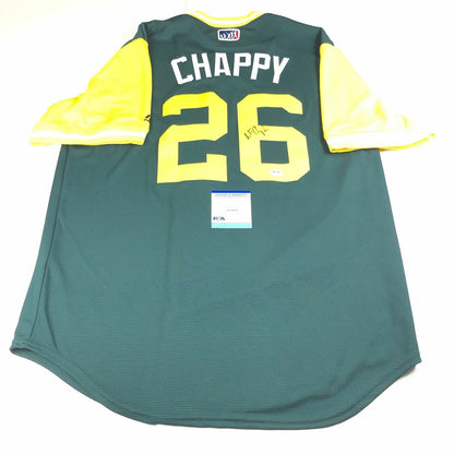 Matt Chapman signed jersey PSA/DNA Oakland Athletics Autographed