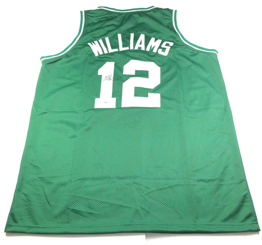 Grant Williams signed jersey PSA/DNA Boston Celtics Autographed Green