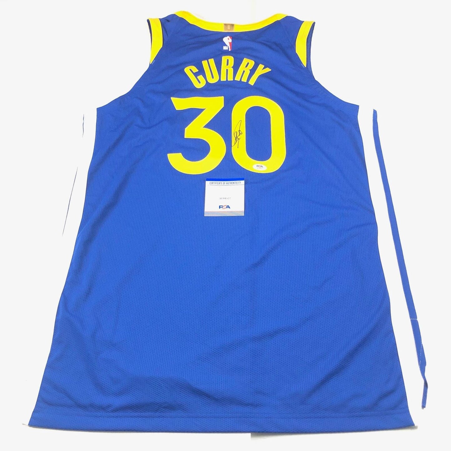 Stephen Curry signed jersey PSA/DNA Golden State Warriors Autographed