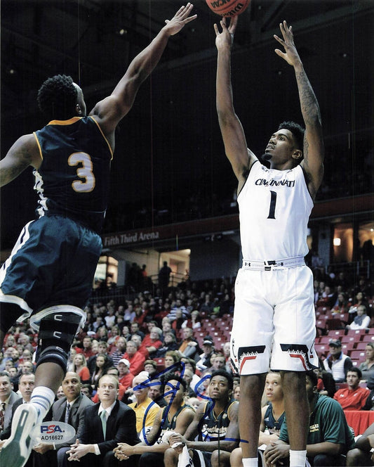 Jacob Evans signed 8x10 photo PSA/DNA Autographed Cincinnati