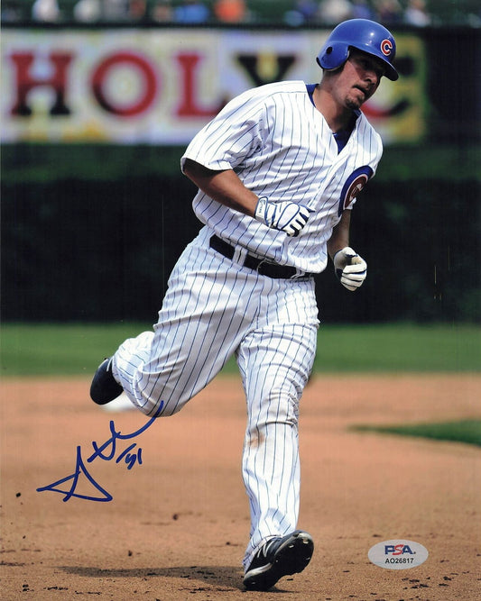 Steve Clevenger signed 8x10 photo PSA/DNA Chicago Cubs Autographed