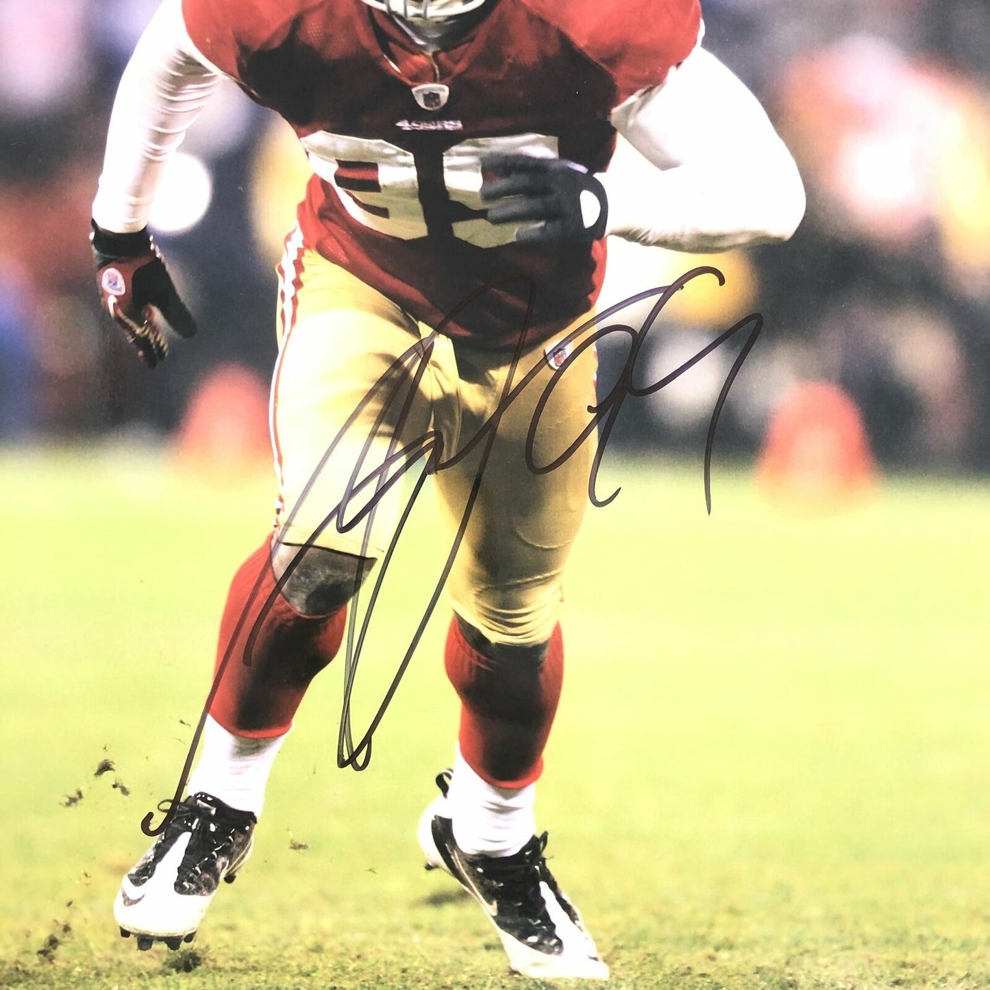 Aldon Smith signed 11x14 photo PSA/DNA San Francisco 49ers Autographed