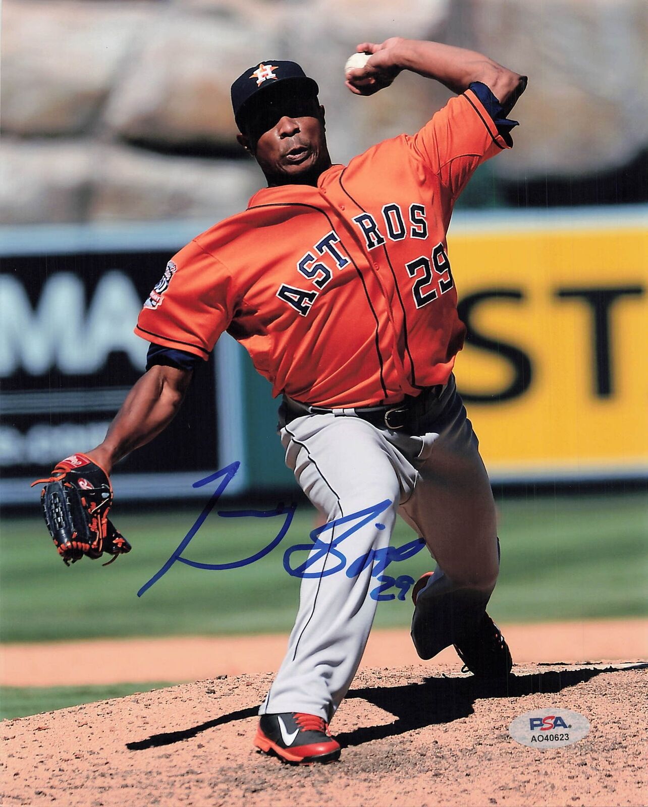 Tony Sipp signed 8x10 photo PSA/DNA Houston Astros Autographed