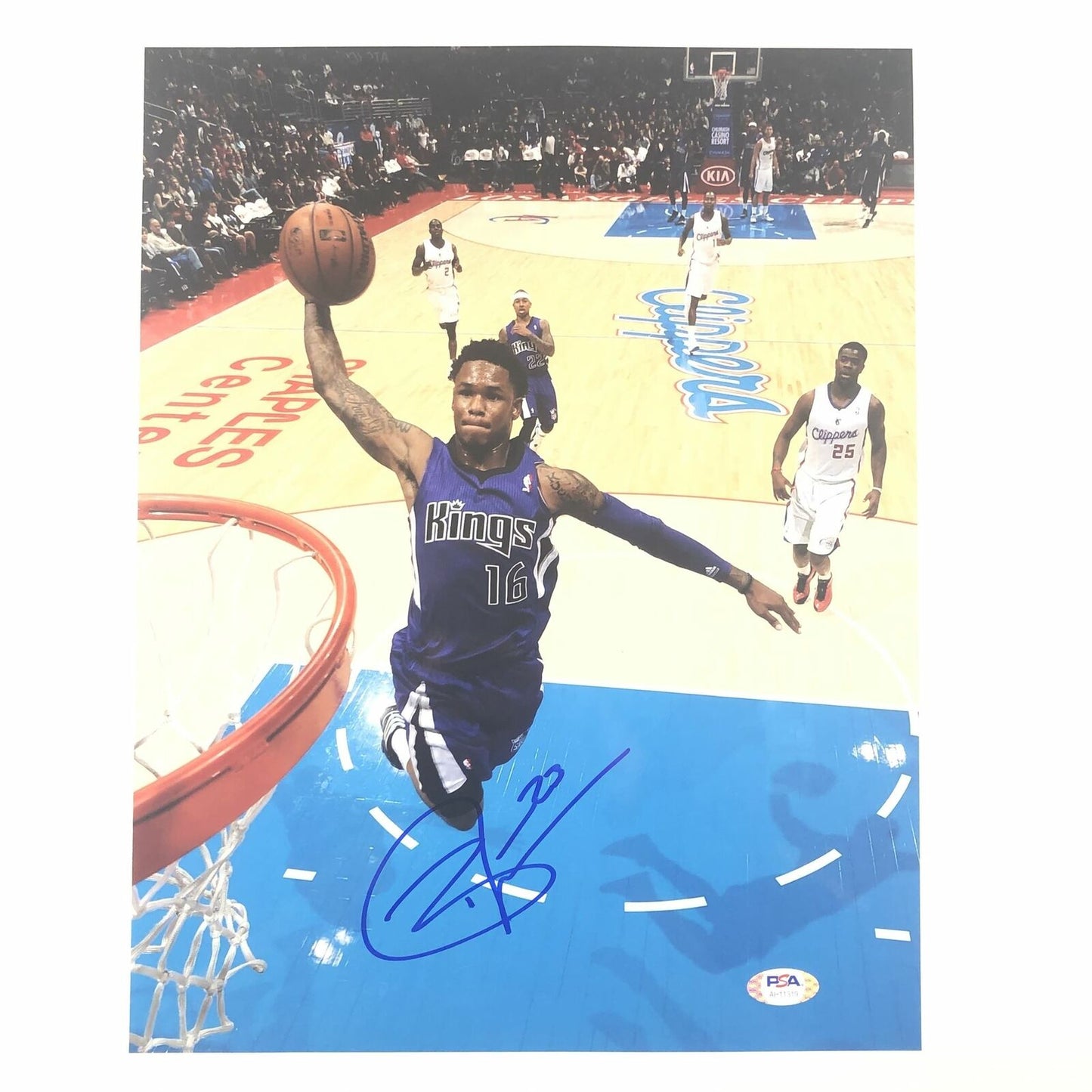 Ben McLemore signed 11x14 photo PSA/DNA Houston Rockets Autographed Kansas Jayha