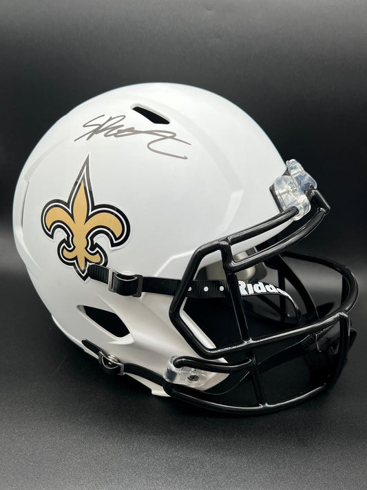 Spencer Rattler Signed Full Size Speed Helmet PSA/DNA New Orleans Saints Autogra