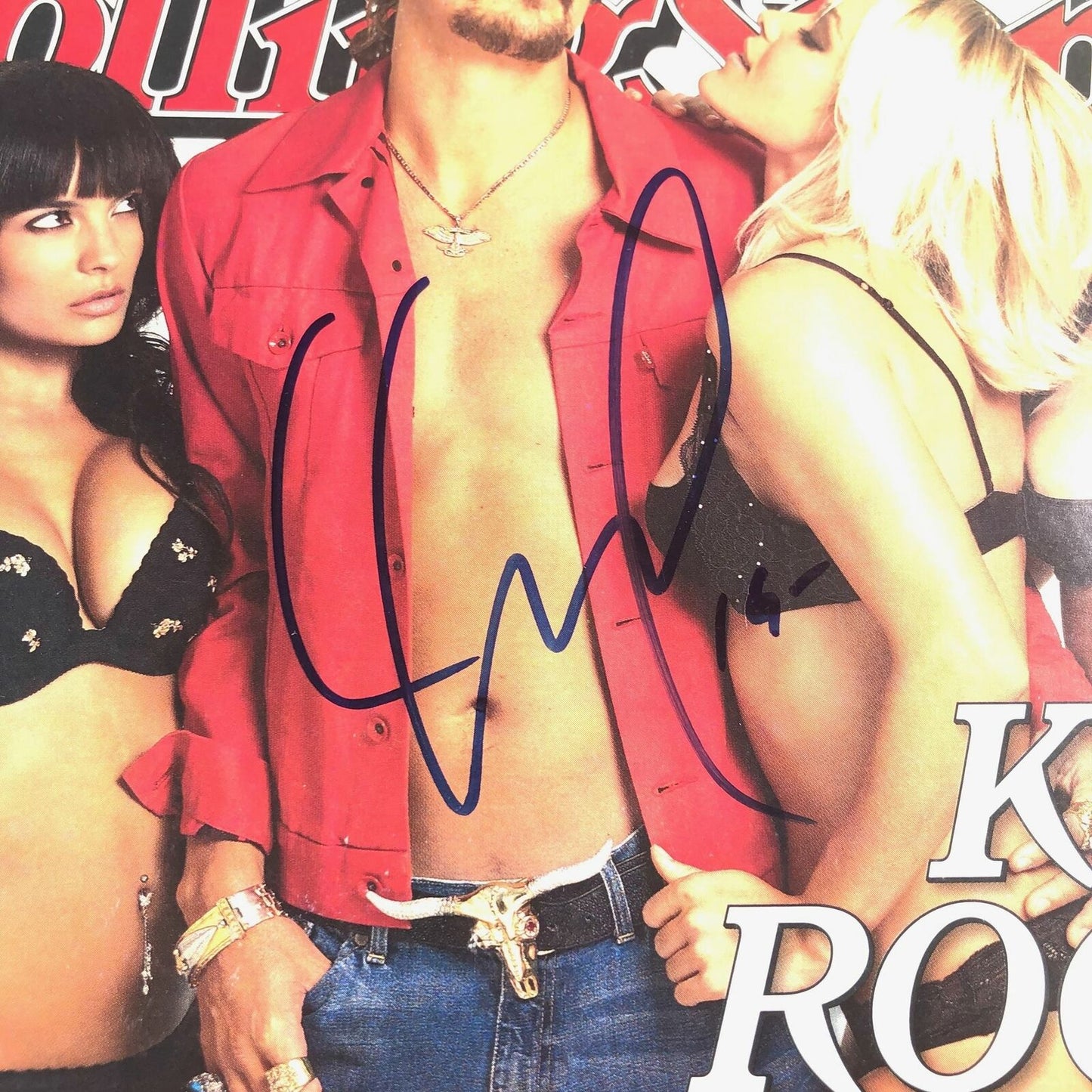 Kid Rock Signed Rolling Stones Magazine PSA/DNA Autographed Musician