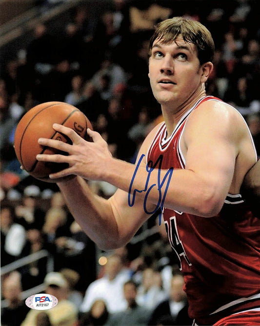 AARON GRAY signed 8x10 photo PSA/DNA Chicago Bulls Autographed