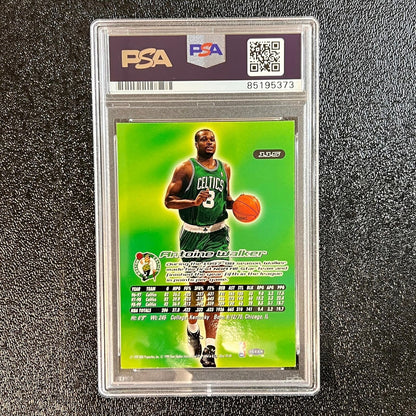 1999-00 Fleer Ultra #115 Antoine Walker Signed Card AUTO PSA Slabbed Boston Celt