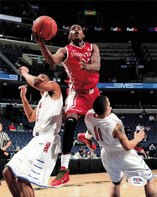 Danuel House Signed 8x10 Photo PSA/DNA Houston Cougars Autographed