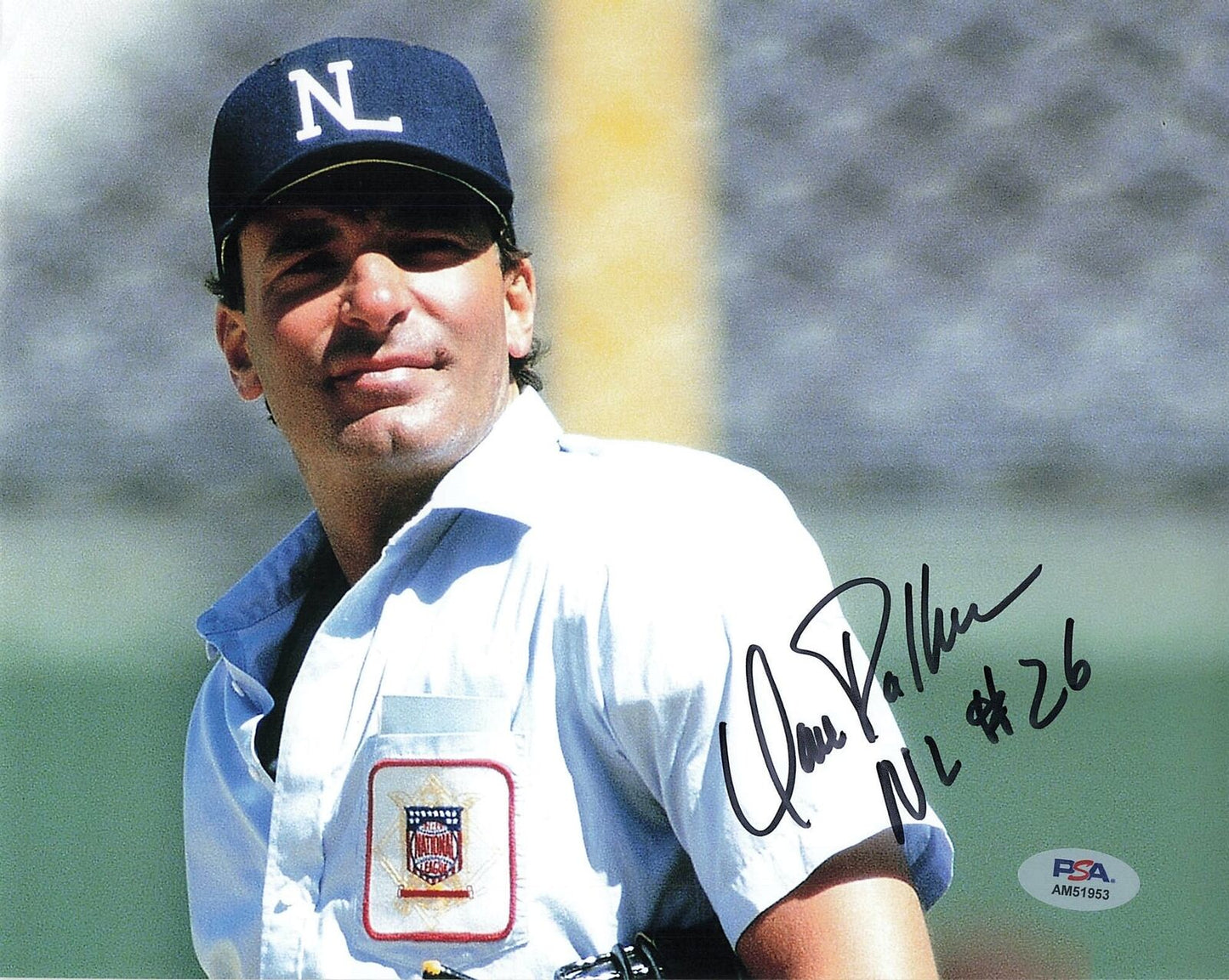 DAVE PALLONE signed 8x10 photo PSA/DNA MLB Autographed