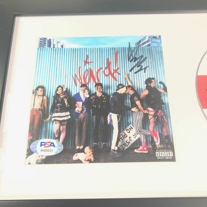 Yungblud Signed CD Cover PSA/DNA Framed Weird Autographed