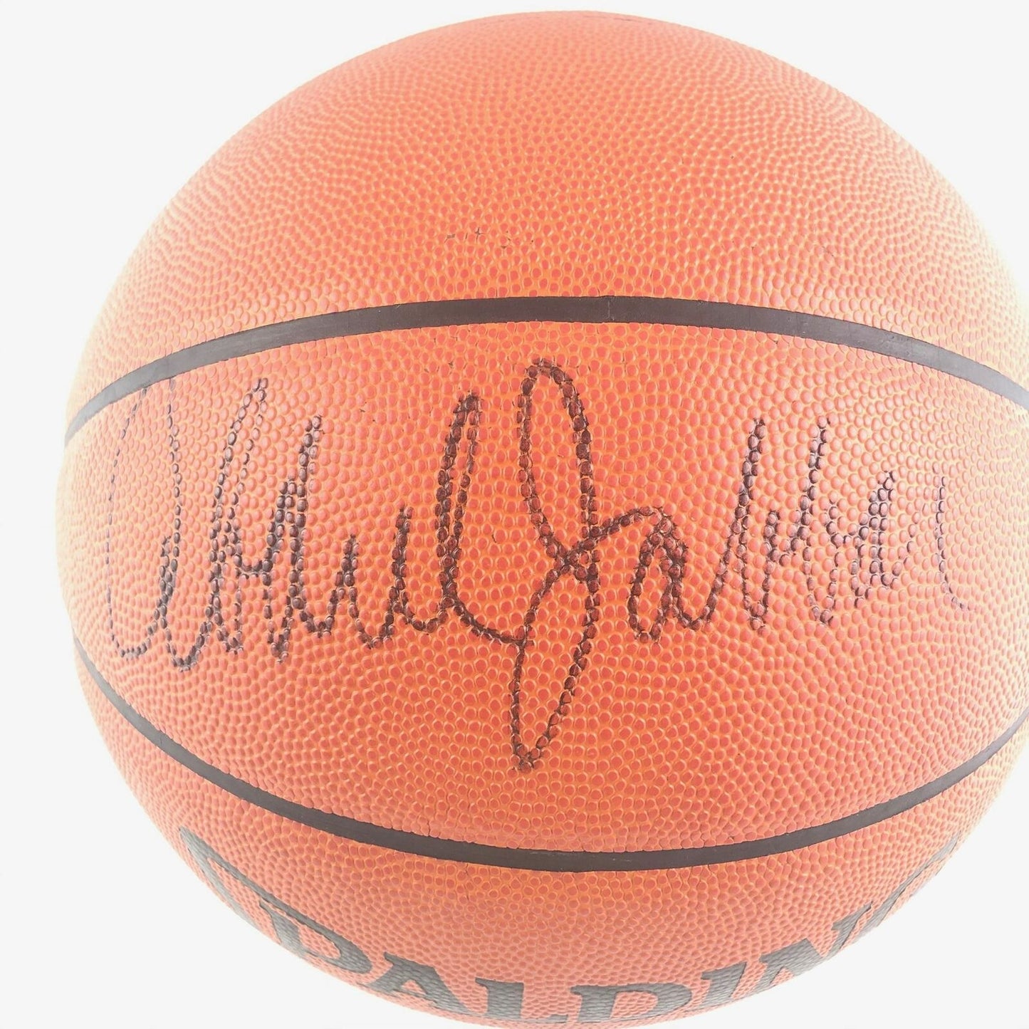 KAREEM ABDUL-JABBAR signed Basketball PSA/DNA Lakers Bucks Autographed