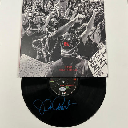 Dave Chappelle signed 846 Vinyl PSA/DNA Album autographed