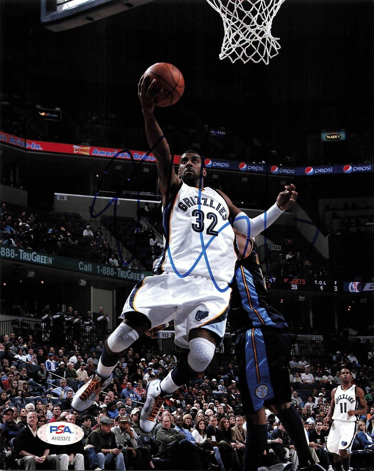 OJ Mayo signed 8x10 photo PSA/DNA Memphis Grizzlies Autographed