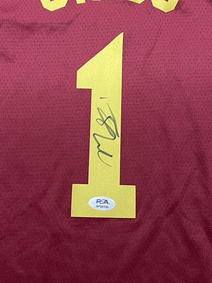 Max Strus Signed Jersey PSA Cleveland Cavaliers Autographed