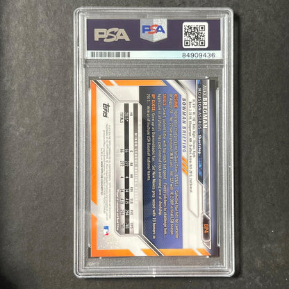 2016 Bowman #BP4 Alex Bregman Signed Card PSA Slabbed Auto Astros