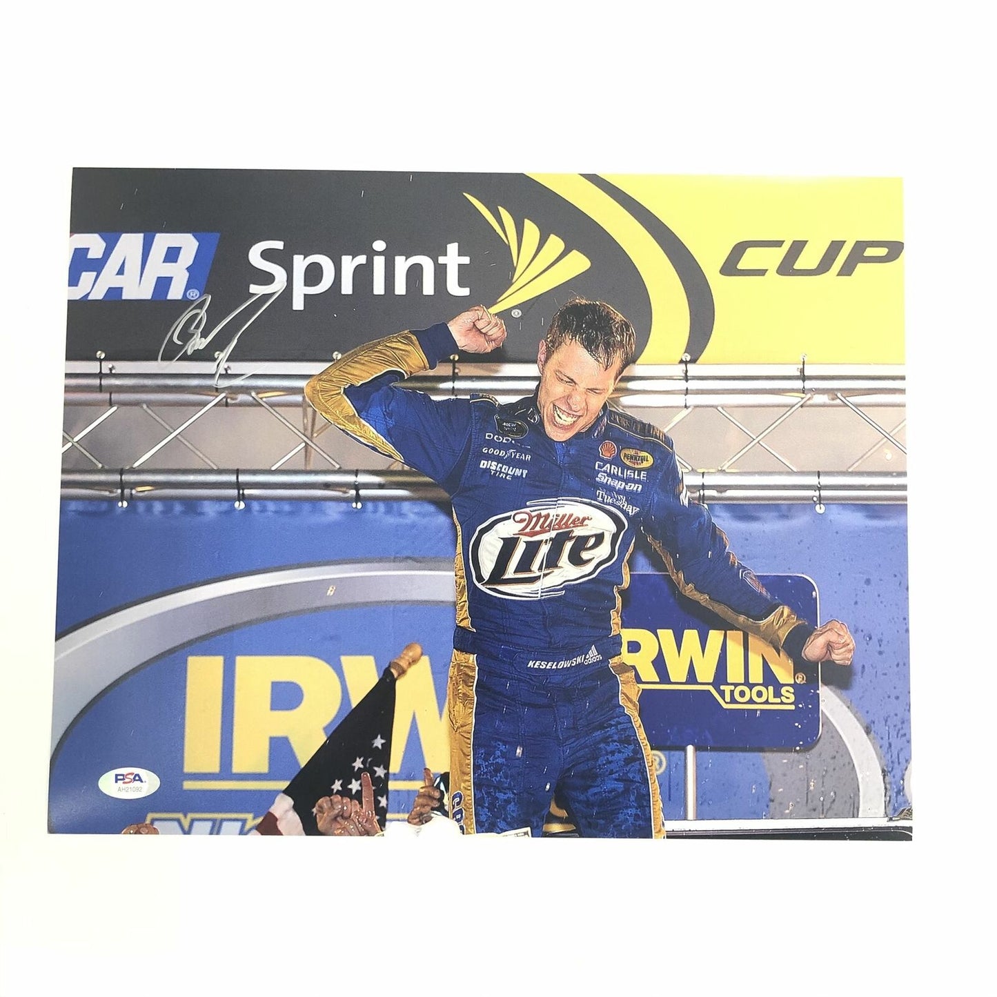 Brad Keselowski Signed 11x14 Photo PSA/DNA Autographed NASCAR