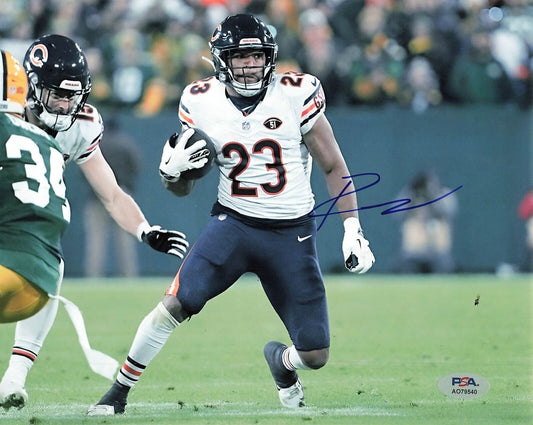 Roschon Johnson Signed 8x10 photo PSA/DNA Chicago Bears Autographed