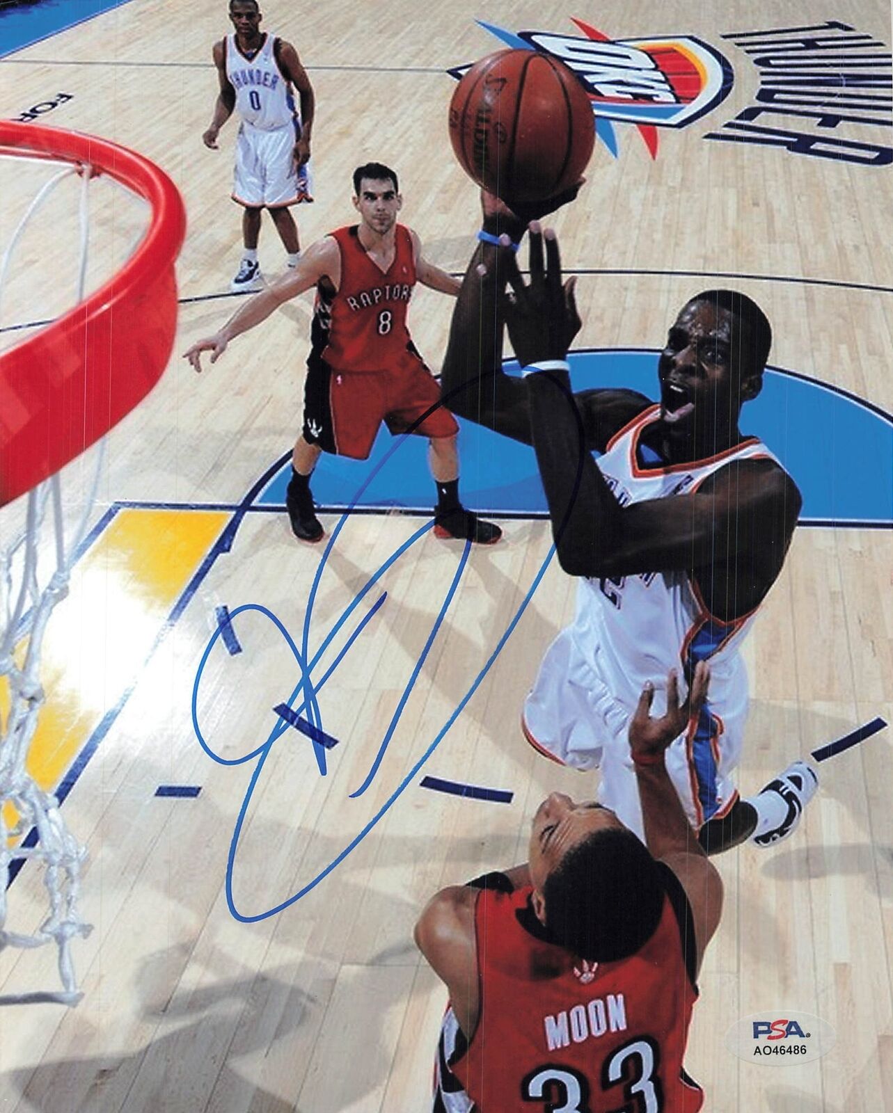 Jeff Green signed photo PSA/DNA Memphis Grizzlies Autographed