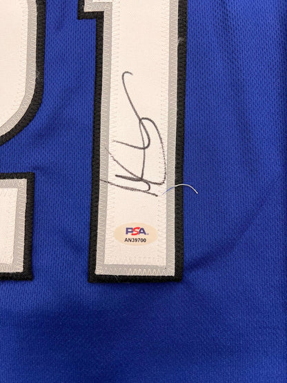 Mo Wagner signed jersey PSA/DNA Michigan Orlando Magic Autographed