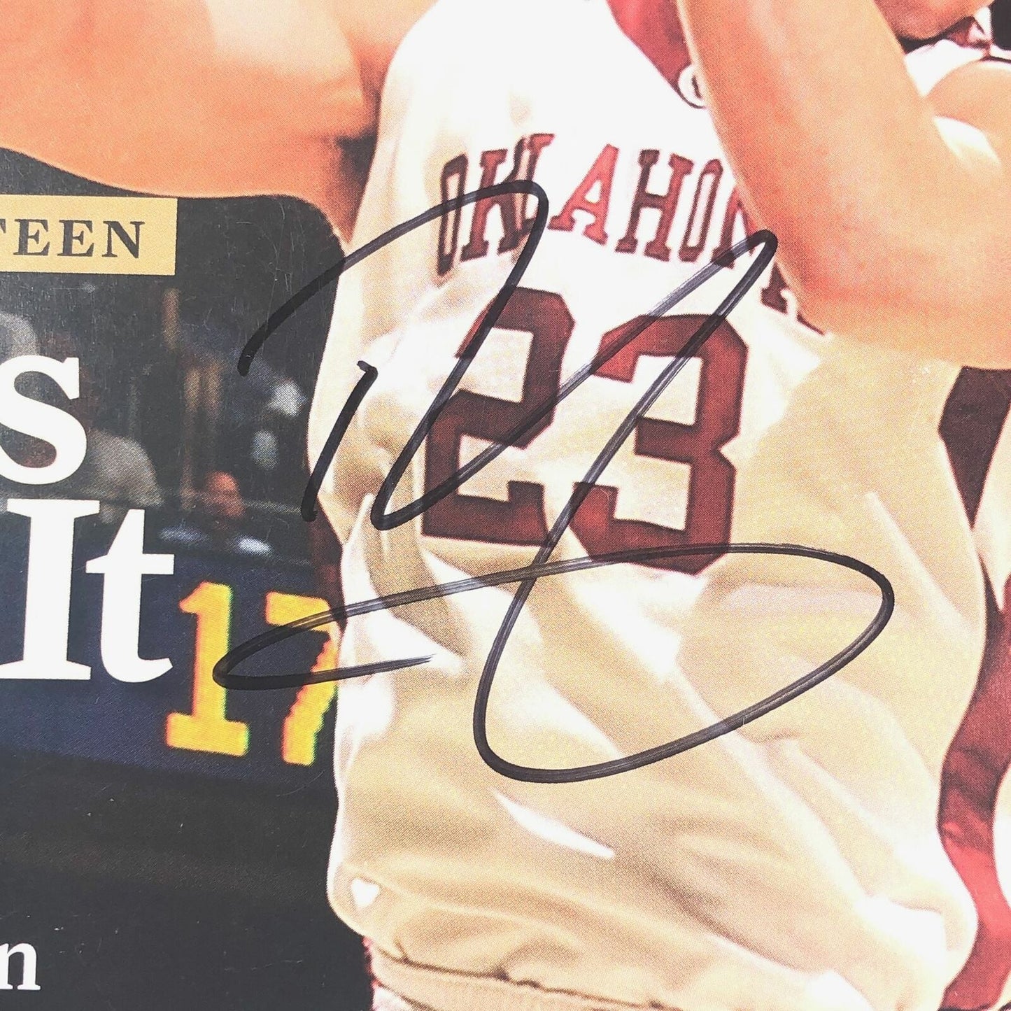 Blake Griffin Signed SI Magazine PSA/DNA Oklahoma Autographed