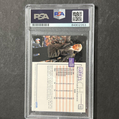 1995 Skybox #182 Del Harris Signed Card AUTO PSA Slabbed Lakers