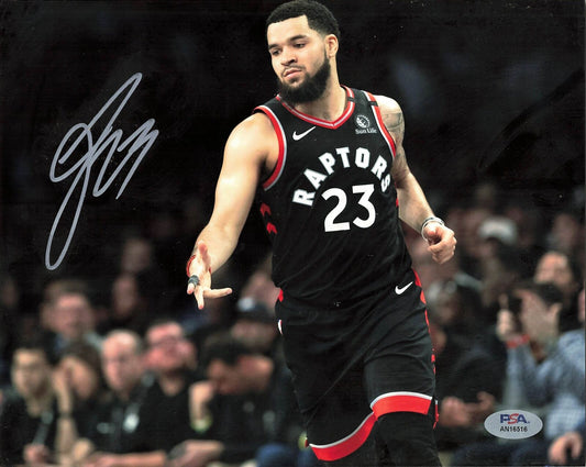 Fred Vanvleet signed 8x10 photo PSA/DNA Autographed Raptors