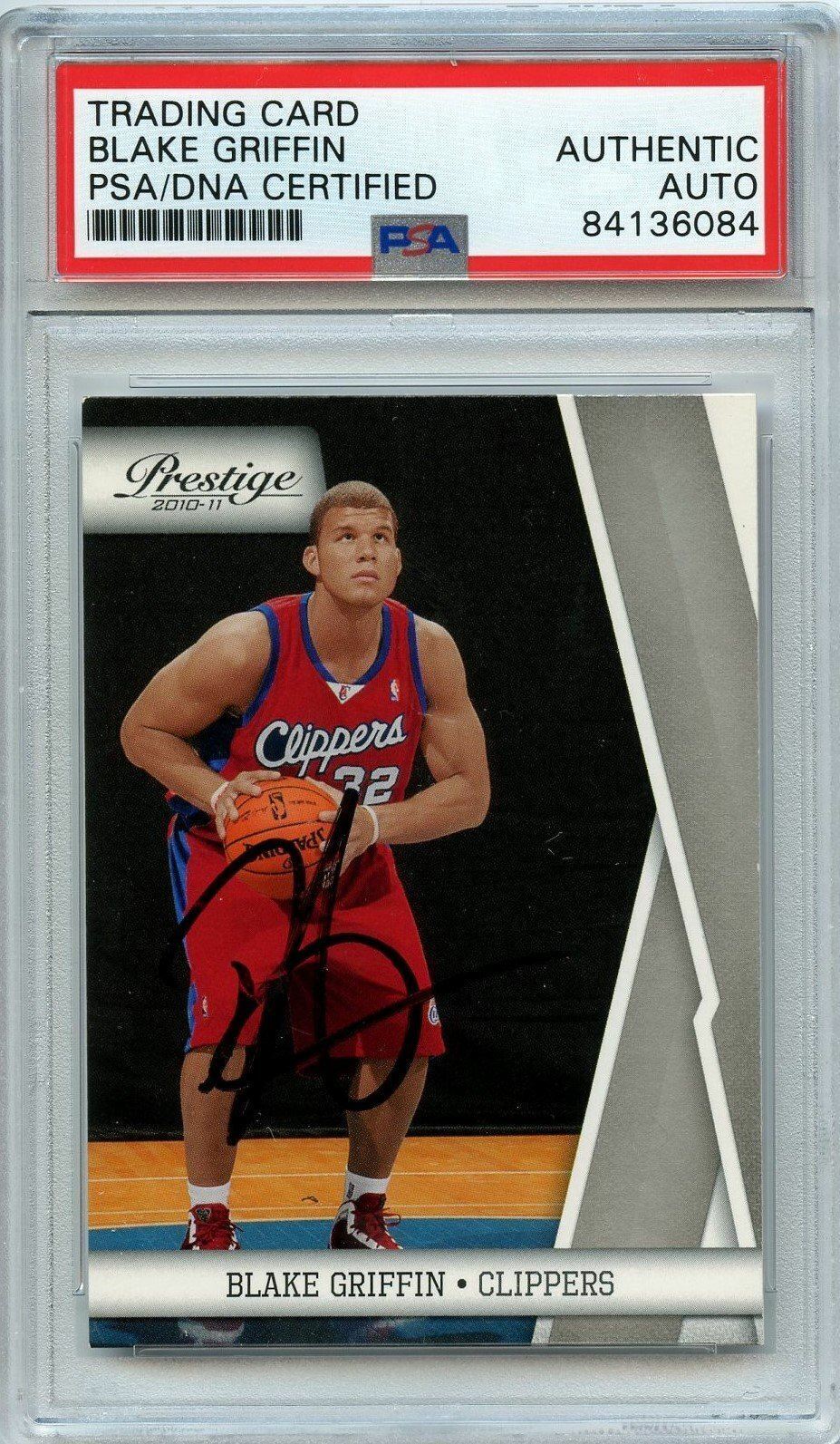 Blake Griffin 2010-11 Prestige AUTO card PSA Slabbed Autographed Signed Panini