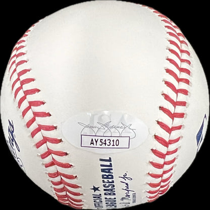 Dylan Crews Signed Baseball JSA Washington Nationals Autographed