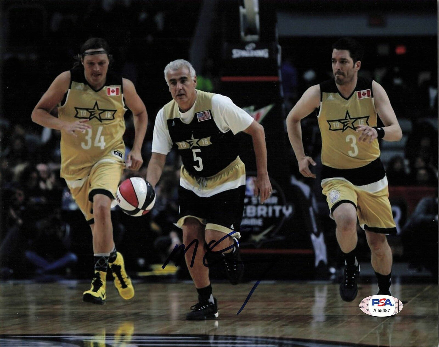 MARC LASRY signed 8x10 photo PSA/DNA Milwaukee Bucks Autographed