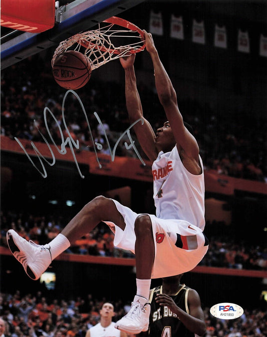 Wesley Johnson signed 8x10 photo PSA/DNA Syracuse Autographed Lakers