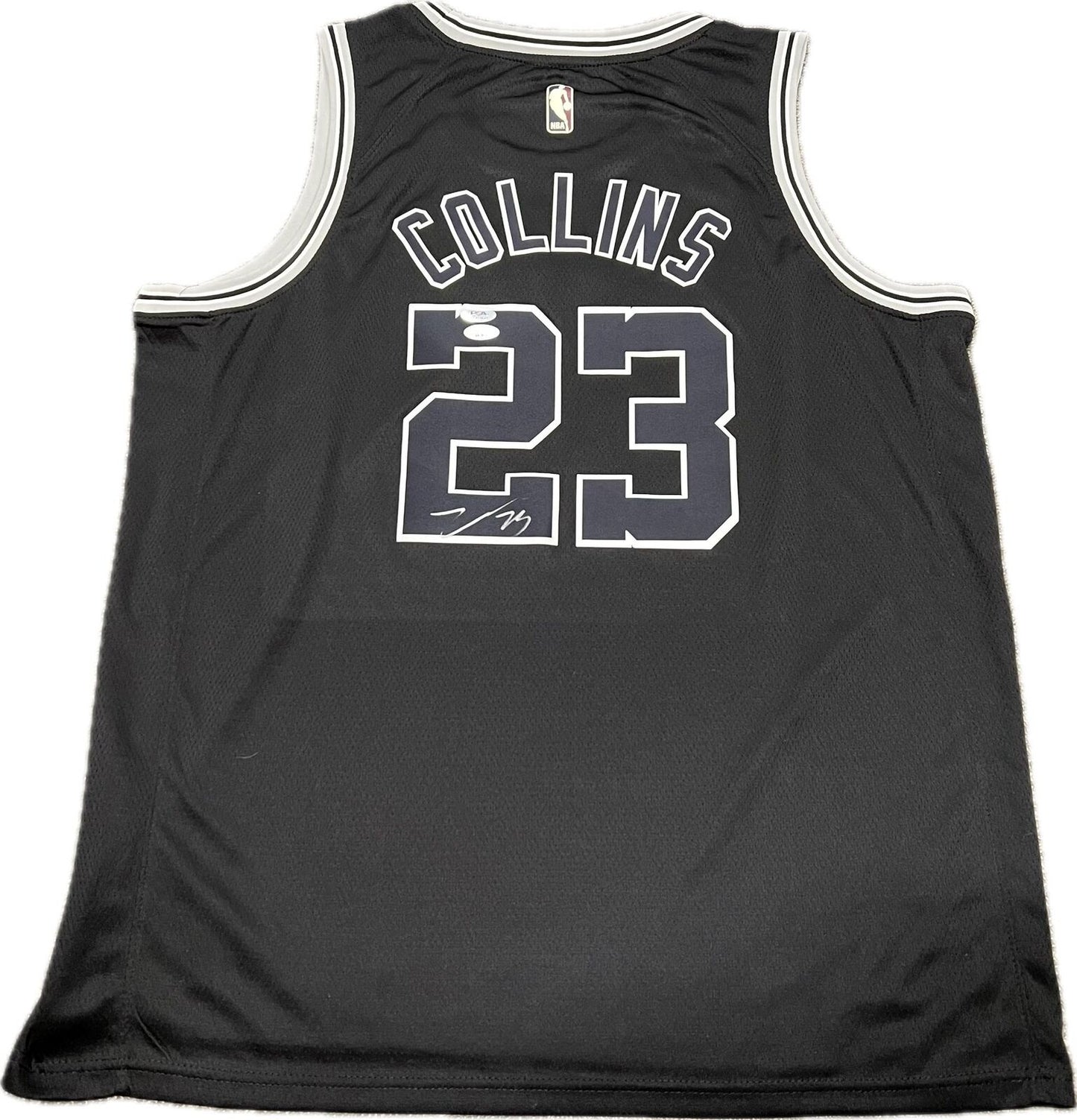 Zach Collins signed jersey PSA/DNA San Antonio Spurs Autographed