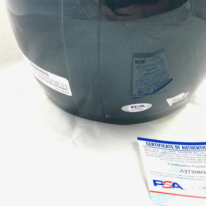 Carson Wentz Signed Full Size Helmet PSA/DNA Fanatics Philadelphia Eagles Autogr
