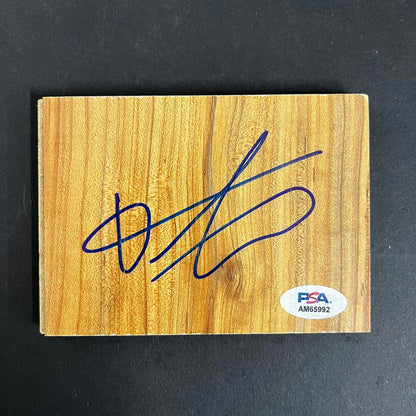 Frank Ntilikina Signed Floorboard PSA/DNA Autographed Hornets