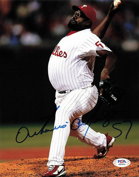 Antonio Alfonseca signed 8x10 photo PSA/DNA Philadelphia Phillies Autographed