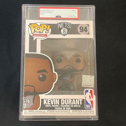 Kevin Durant Encapsulated Funko Pop #94 PSA NM-MT 9 Nets