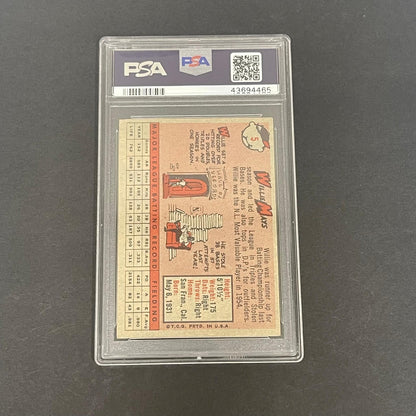 1958 Topps #5 Willie Mays Card PSA/DNA VG 3 Slabbed Giants