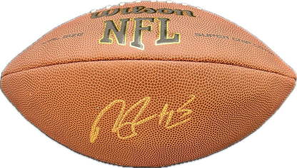 Nelson Agholar Signed Football PSA/DNA Baltimore Ravens Autographed