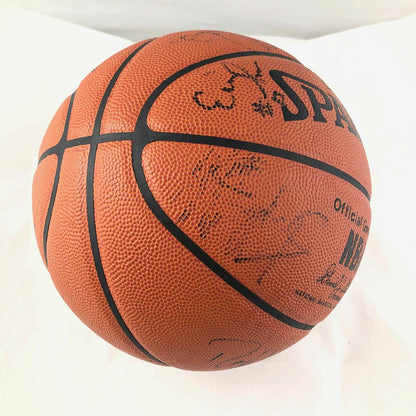 1997-98 Seattle Supersonics Team Signed Basketball PSA/DNA Autographed