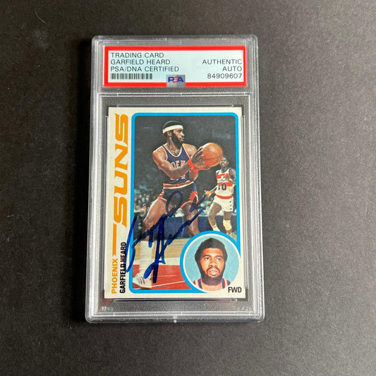 1978-79 Topps #54 Garfield Heard Signed Card AUTO PSA Slabbed Suns